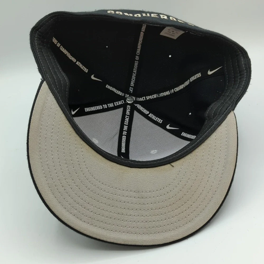 Schaumburg Christian School Conquerors Nike True Hat Dri-Fit Fitted Cap Size M/L